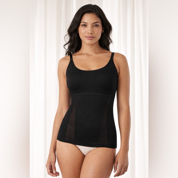 Maidenform Other - Maidenform Flexees Sculpting Cami Shapewear Black S Ultra Firm Slimming